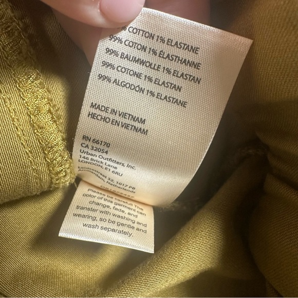 Pilcro X Anthropologie Utility Bomber Jacket Camel Tan Size Large capsule - Picture 12 of 15